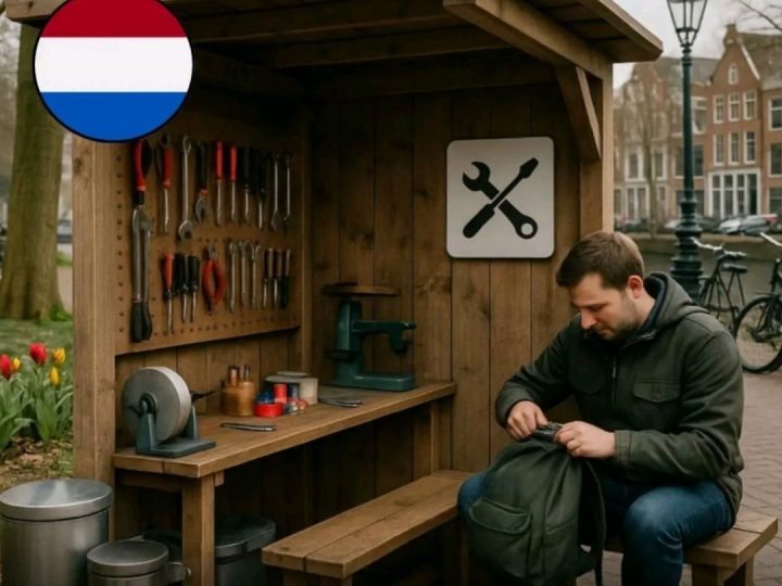 Nizozemski parkovi imaju male kutke za popravke