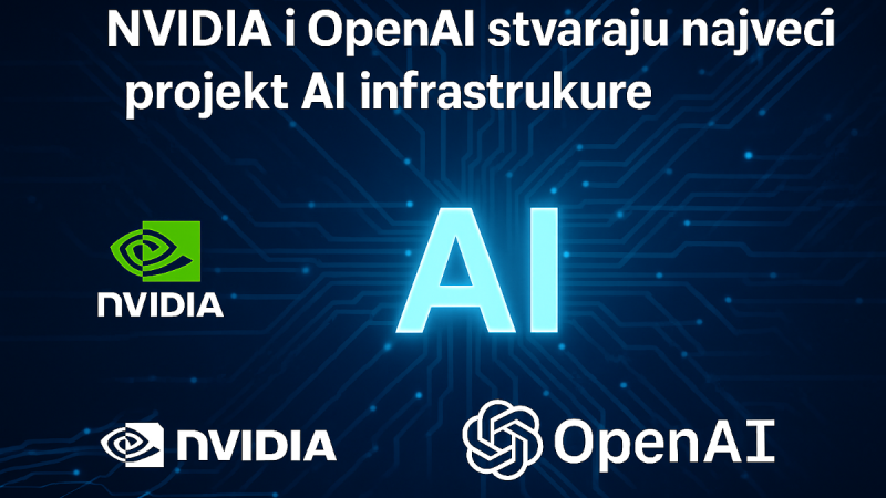 NVIDIA i OpenAI stvaraju najveće svjetsko postavljanje AI infrastrukture