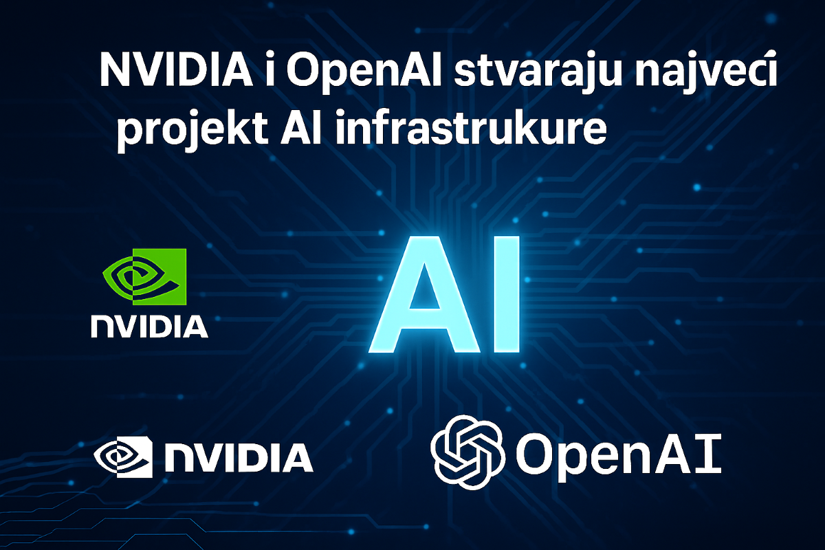 NVIDIA i OpenAI stvaraju najveće svjetsko postavljanje AI infrastrukture
