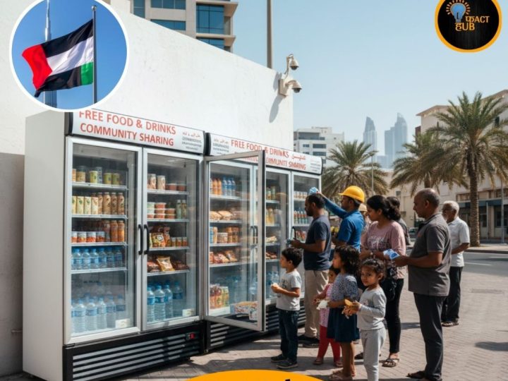 U Dubaiju su na ulicama postavljeni zamrzivači opskrbljeni besplatnom hranom i hladnim pićima