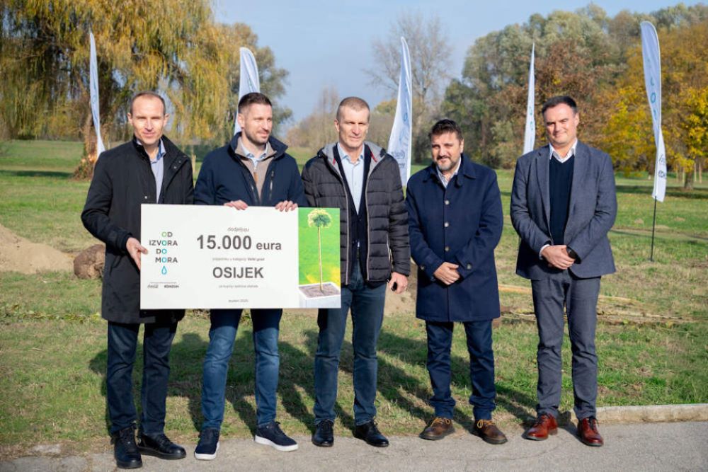 Otvoren natječaj ”Od izvora do mora” za urbano pošumljavanje te izgradnju javnih slavina u gradovima