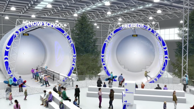 Divovski rotirajući kotač revolucionizira skijanje u zatvorenom prostoru