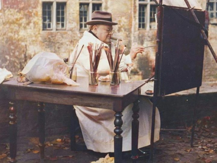 Slike Winstona Churchilla prvi put izložene u Britaniji