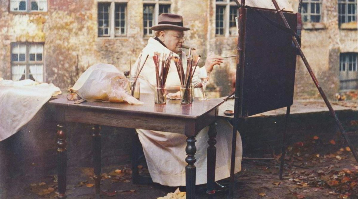Slike Winstona Churchilla prvi put izložene u Britaniji