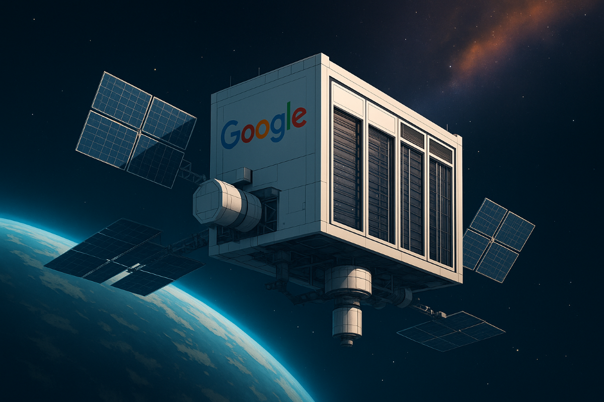 Google planira dio svojih podatkovnih centara preseliti u svemir