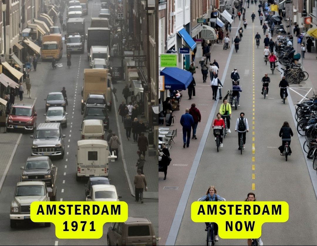 Kako je Amsterdam riješio promet i pretvorio se u svjetski biciklistički raj