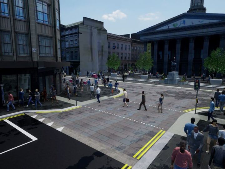 Glasgow će isprobati zonu usmjerenu na ljude u centru grada