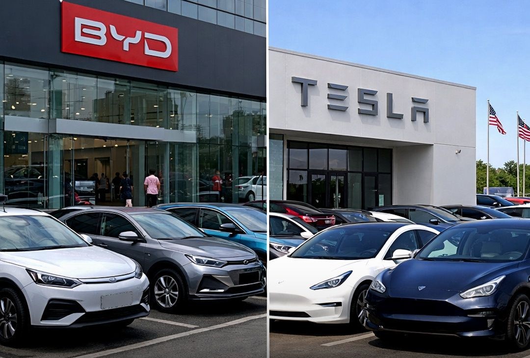Kineski BYD je 2025. godine pretekao Teslu