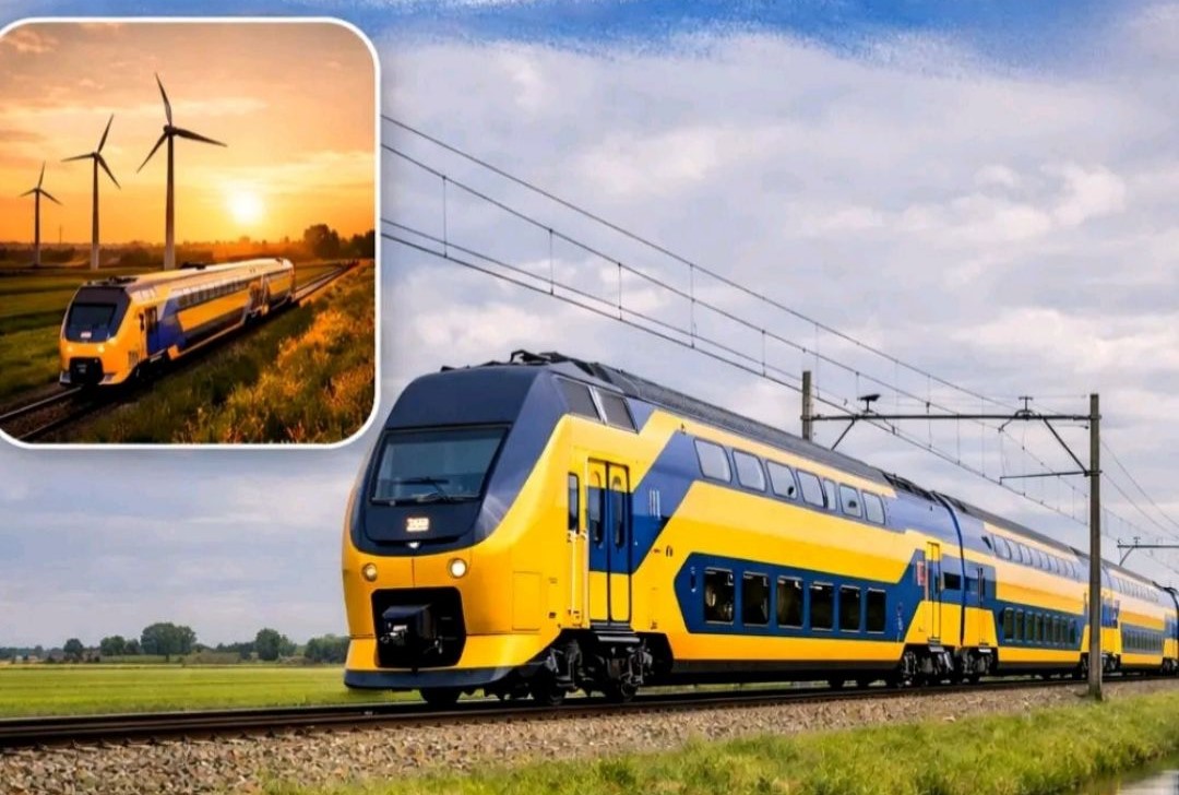 Nizozemska je prva u svijetu pogonila vlakove obnovljivom električnom energijom