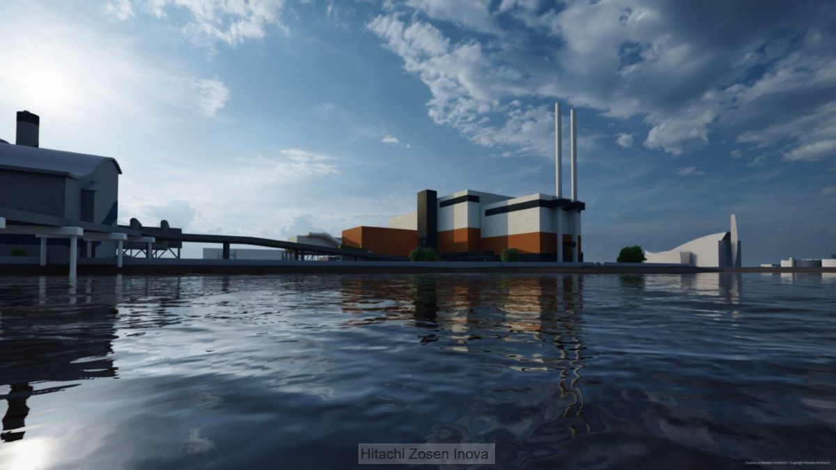 Veliko postrojenje za pretvaranje otpada u energiju spojeno na londonsku mrežu