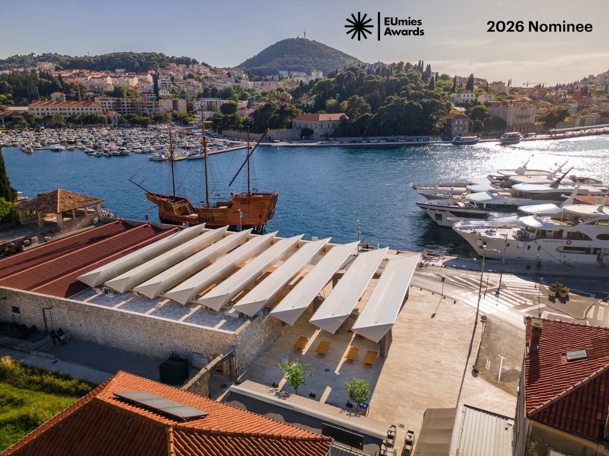 Tržnica Gruž u užem izboru za europsku arhitektonsku nagradu EUmies Award 2026.!