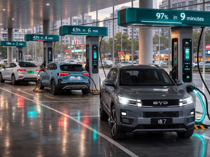 Kineski proizvođač automobila BYD predstavio je superbrzi sustav punjenja električnih vozila