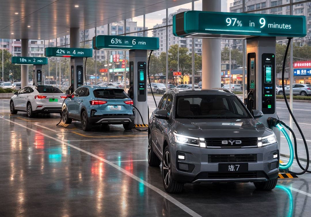 Kineski proizvođač automobila BYD predstavio je superbrzi sustav punjenja električnih vozila