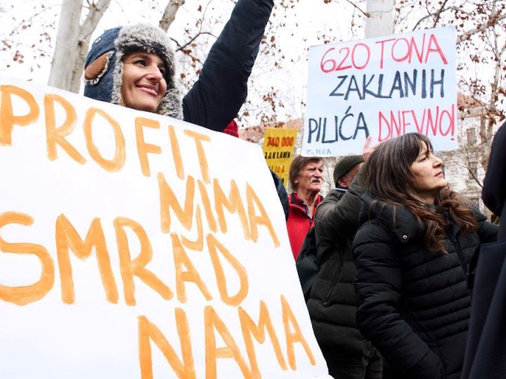 Nakon incidenta u Saboru nastavak borbe protiv megafarmi