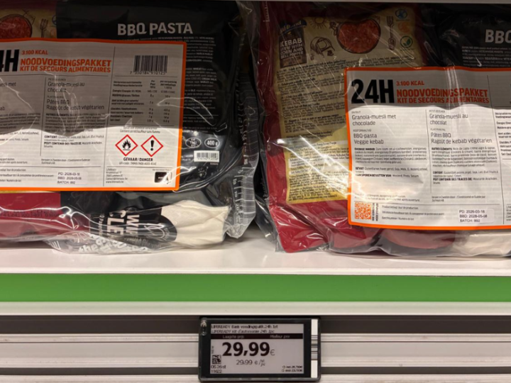 Belgijski lanac supermarketa izaziva zabrinutost s “kompletom hrane za preživljavanje” od 29 eura