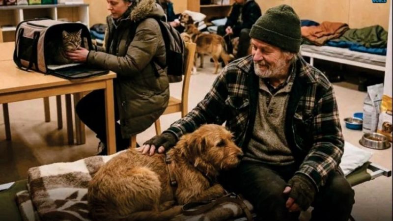 U Kanadi ljudi u nevolji u neka skloništa mogu dovoditi i kućne ljubimce