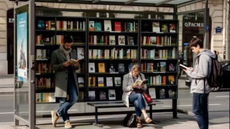 U Finskoj su neka autobusna stajališta opremljena knjigama