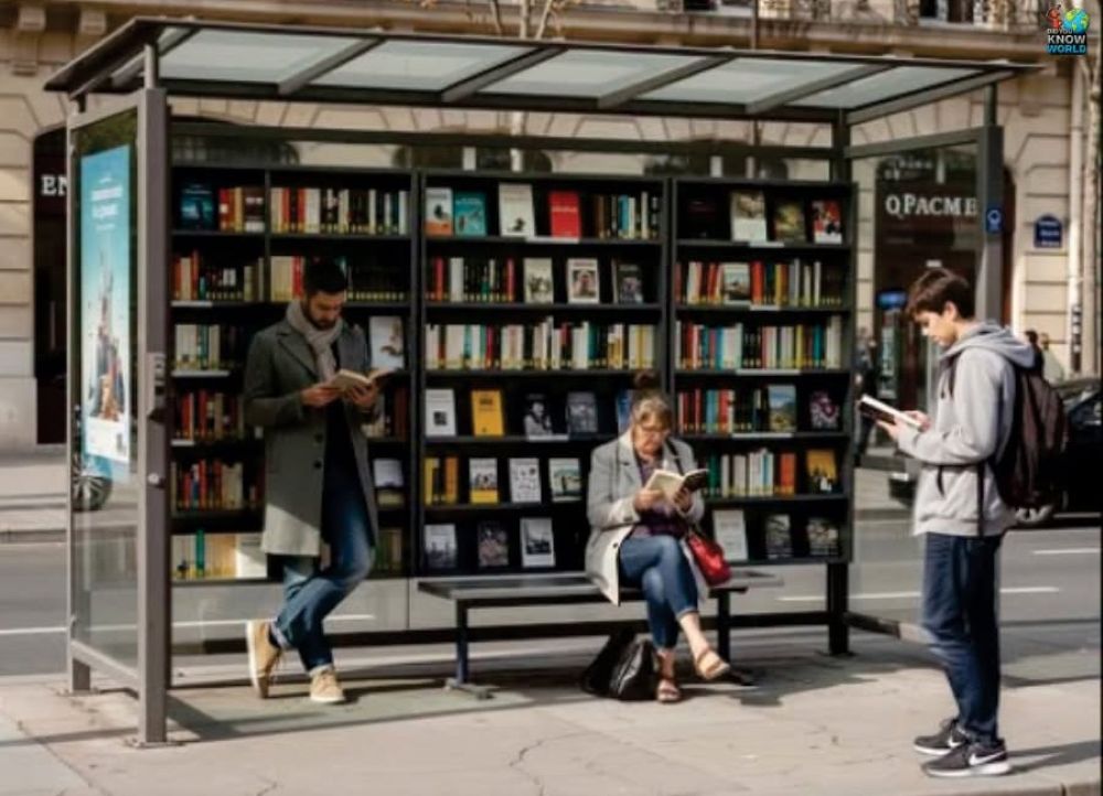 U Finskoj su neka autobusna stajališta opremljena knjigama