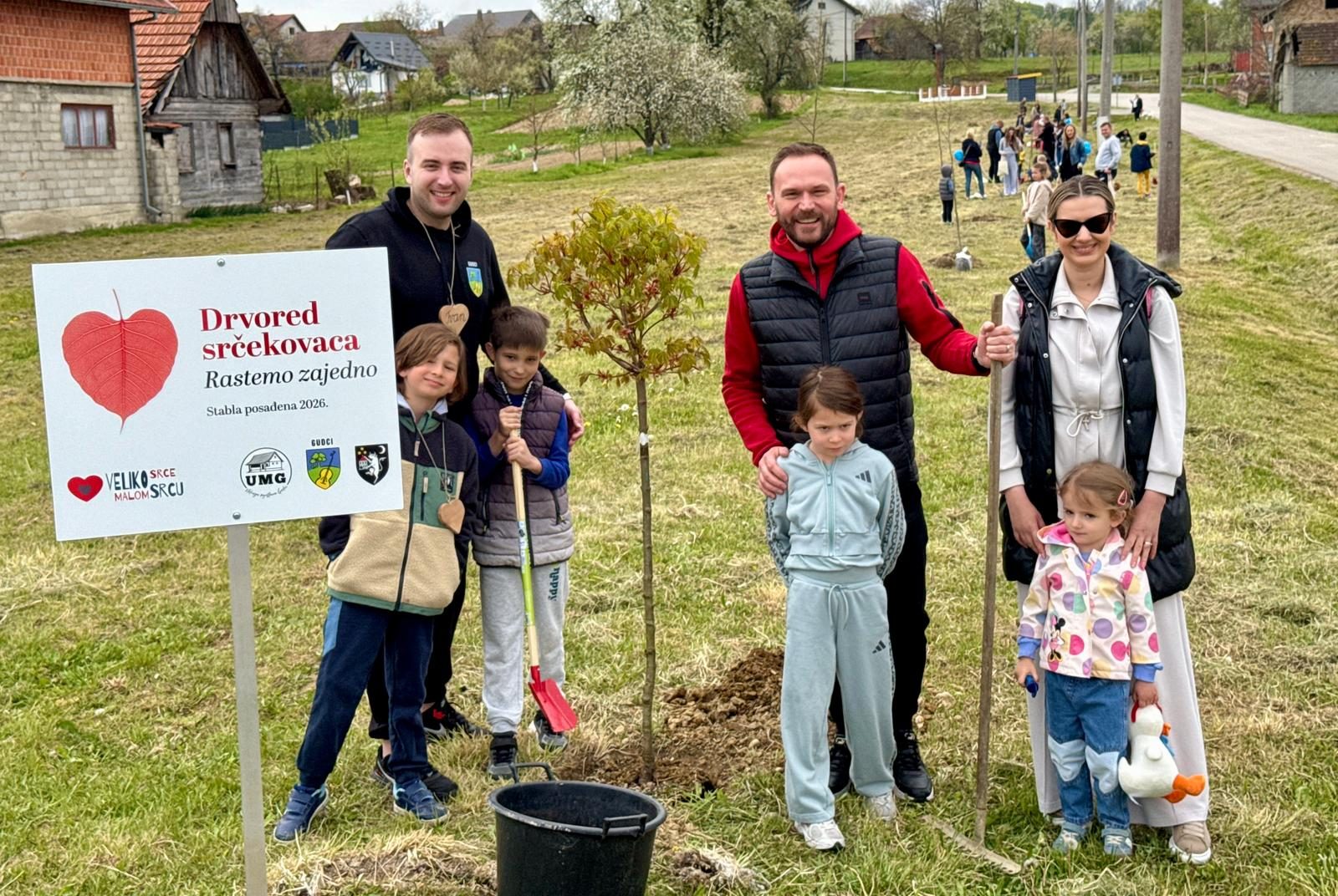 U Velikoj Gorici zasađen ”Drvored srčekovaca”, prvi i jedinstven takav u RH!