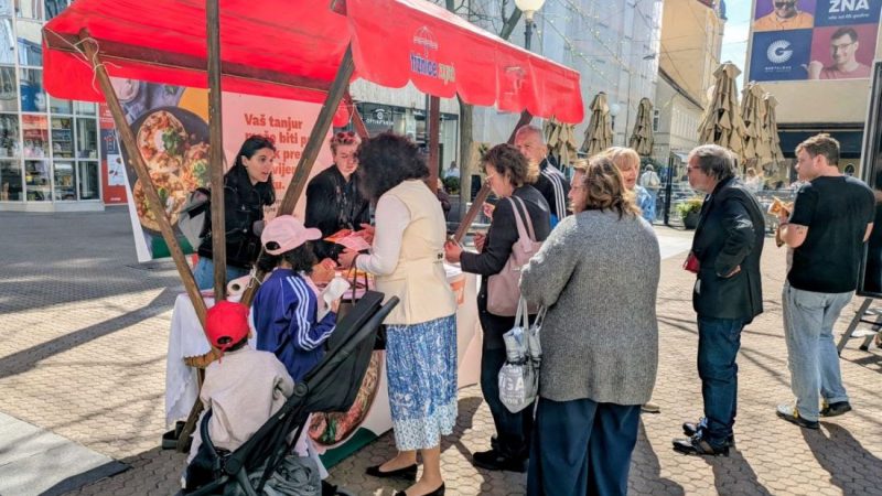 Prijatelji životinja približili građanima prednosti biljne hrane