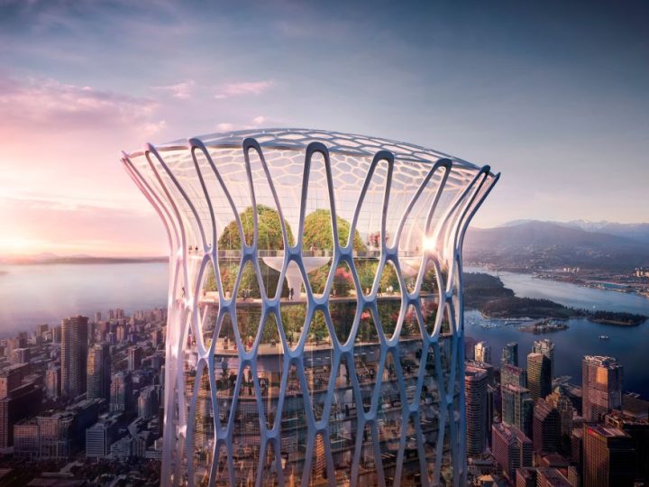 Vancouver gradi neboder koji izgleda kao golema spužva