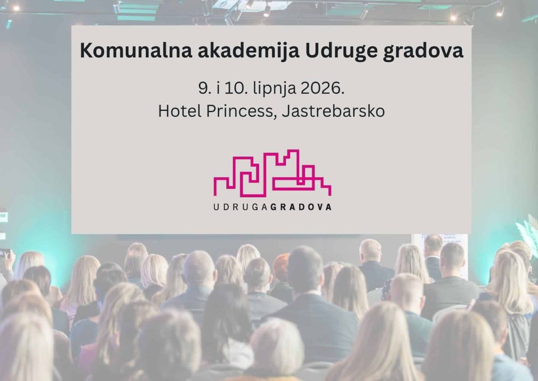 Komunalna akademija Udruge gradova – prijave otvorene!
