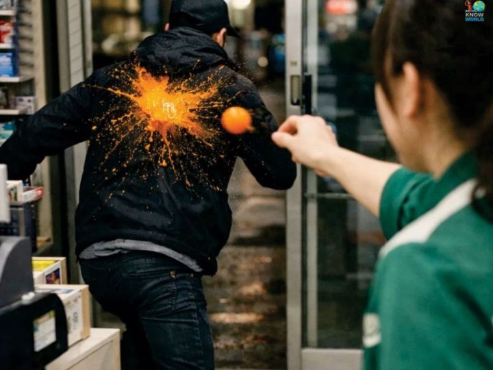 Kugla s bojom koja odaje pljačkaša: japanski trik iz trgovina koji doista funkcionira