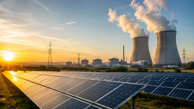 Solarna i nuklearna energija ruku pod ruku