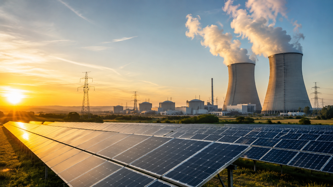 Solarna i nuklearna energija ruku pod ruku