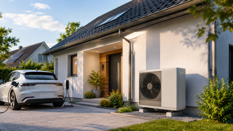 Toplinske pumpe i električni automobili mogli bi kućanstvima u EU-u uštedjeti više od 2.200 eura godišnje