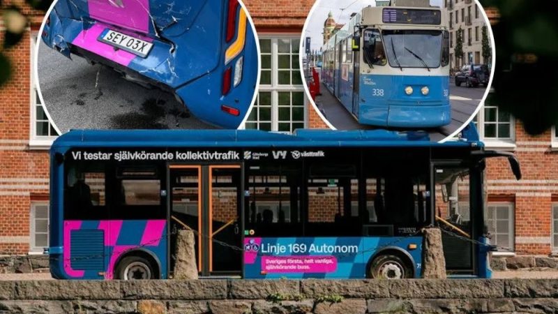 Autonomni autobus u Švedskoj sudario se s tramvajem već prvog dana