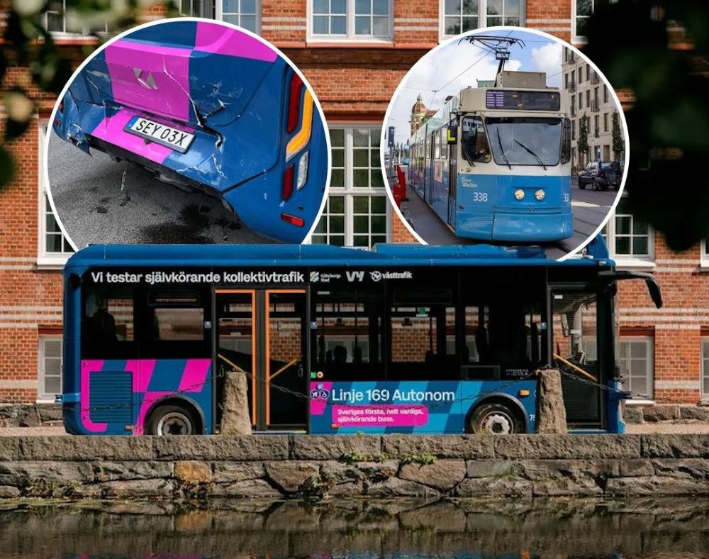 Autonomni autobus u Švedskoj sudario se s tramvajem već prvog dana