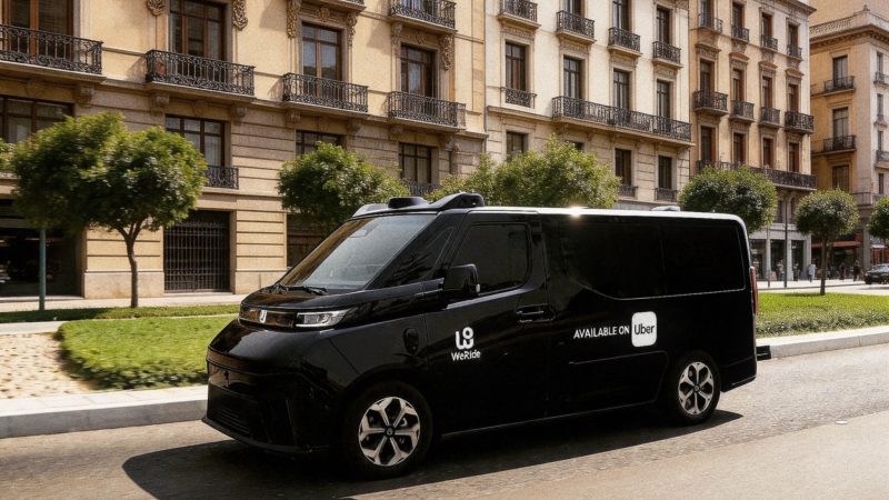 WeRide i Uber pokreću prvu španjolsku uslugu robotaksija