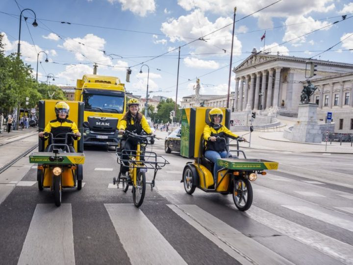 Dostava pošte u Beču isključivo bez emisija CO2