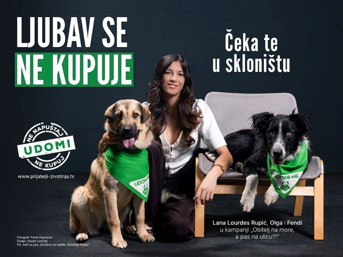Kraljica Hrvatske poziva na udomljavanje
