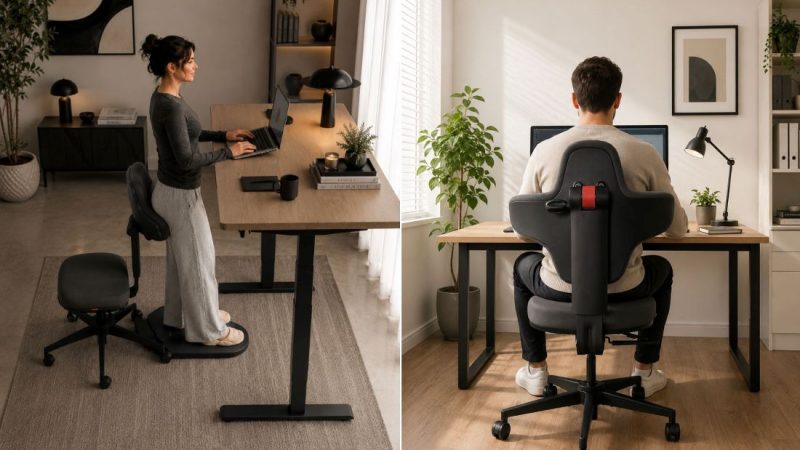 Ergonomska stolica koja potiče kretanje umjesto dugotrajnog sjedenja