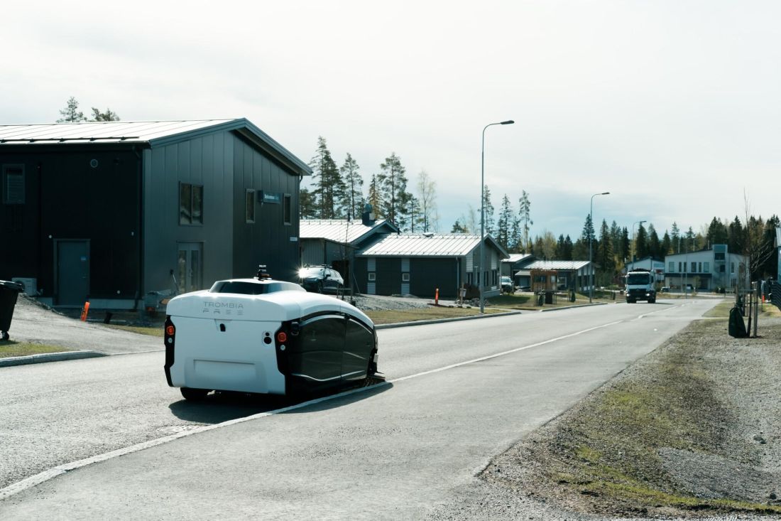 Porvoo koristi autonomnog robota za čišćenje ulica