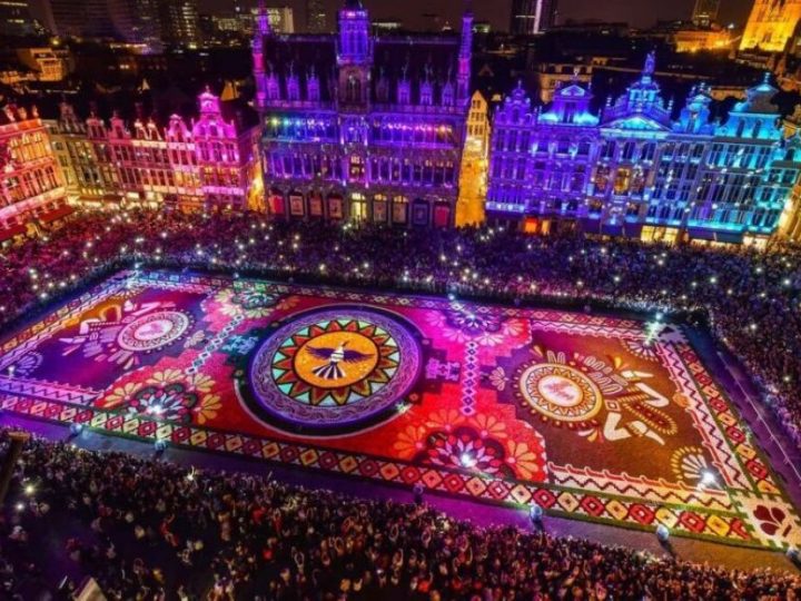55-godišnja tradicija gdje gotovo milijun cvijetova preobražava središnji trg u Bruxellesu