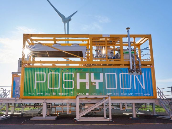 Zeleni vodik proizveden na offshore plinskoj platformi