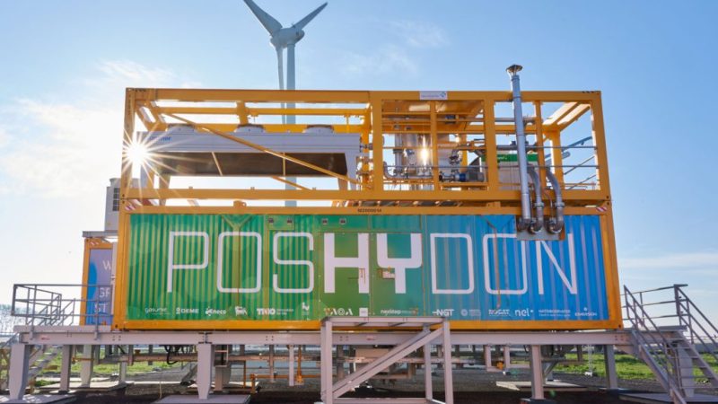 Zeleni vodik proizveden na offshore plinskoj platformi