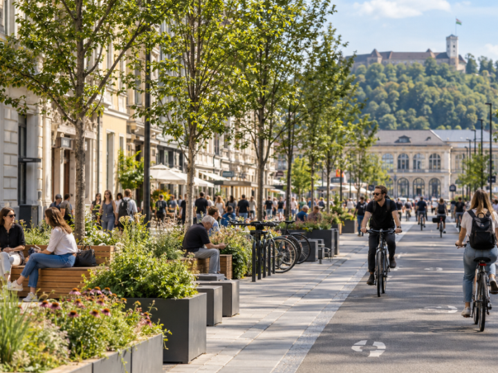 Ljubljana provodi pilot projekt preuređenja ulica koji stavlja ljude na prvo mjesto