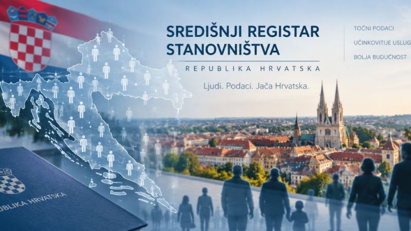 Poziv građanima na provjeru podataka u Središnjem registru stanovništva