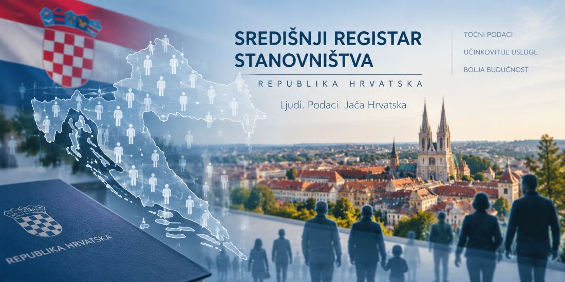 Poziv građanima na provjeru podataka u Središnjem registru stanovništva