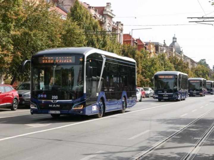 U Osijek stigla prva četiri električna autobusa