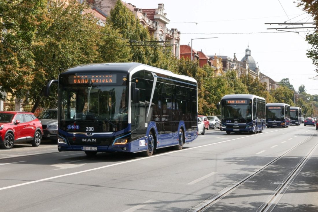 U Osijek stigla prva četiri električna autobusa